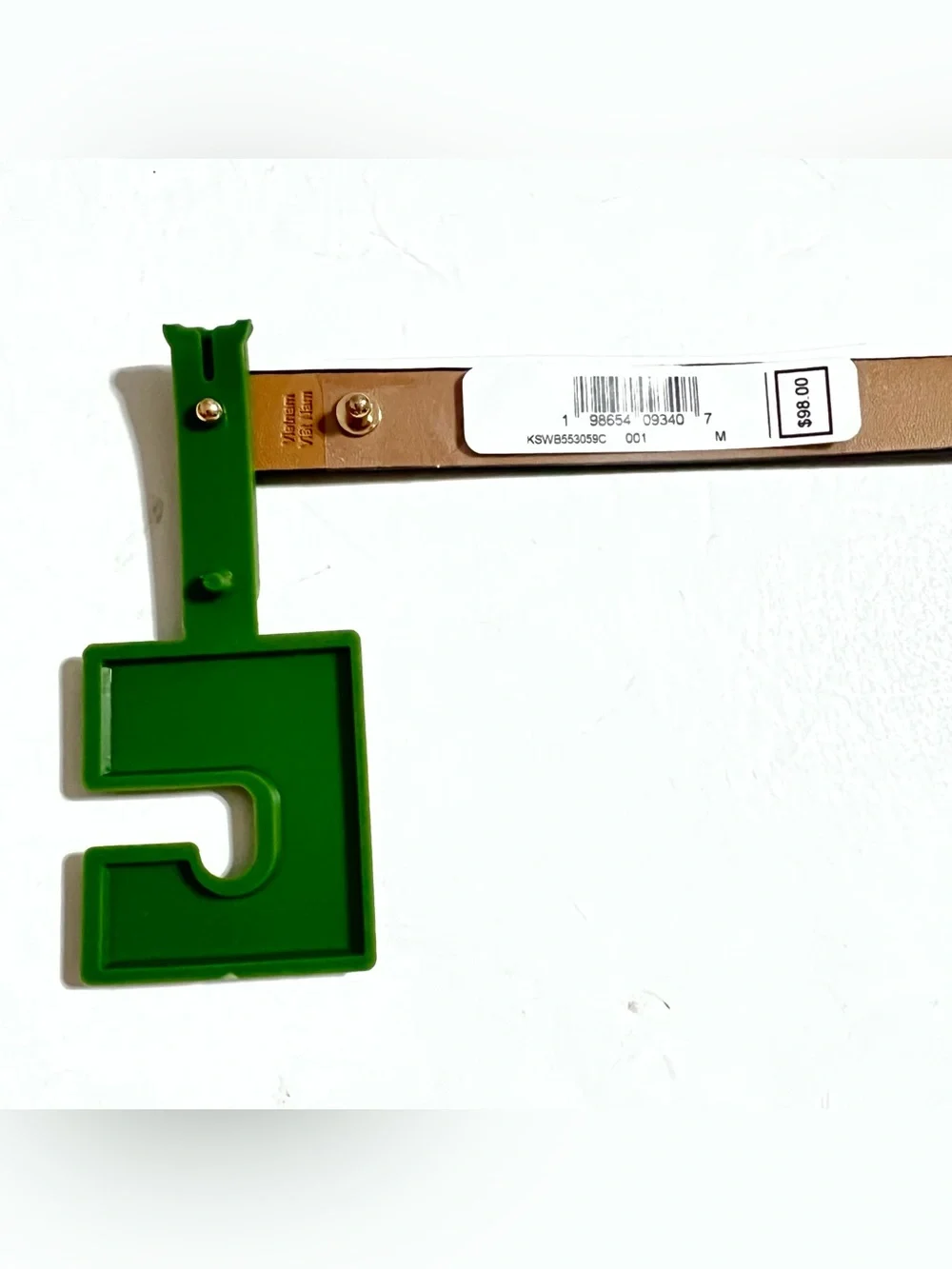 Kate Spade New York Metal Bow Leather Belt